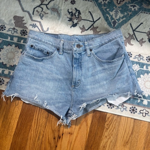 Wrangler Light Blue Jean Shorts - Picture 1 of 5